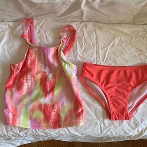 Girls Two Piece Swimsuit Size 4/5